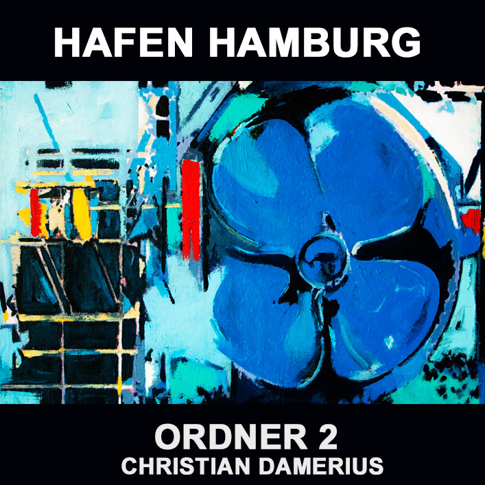 christian damerius,quadrat 1 hafen hamburg,Christian Damerius Moderne Kunstdrucke 
                          style=